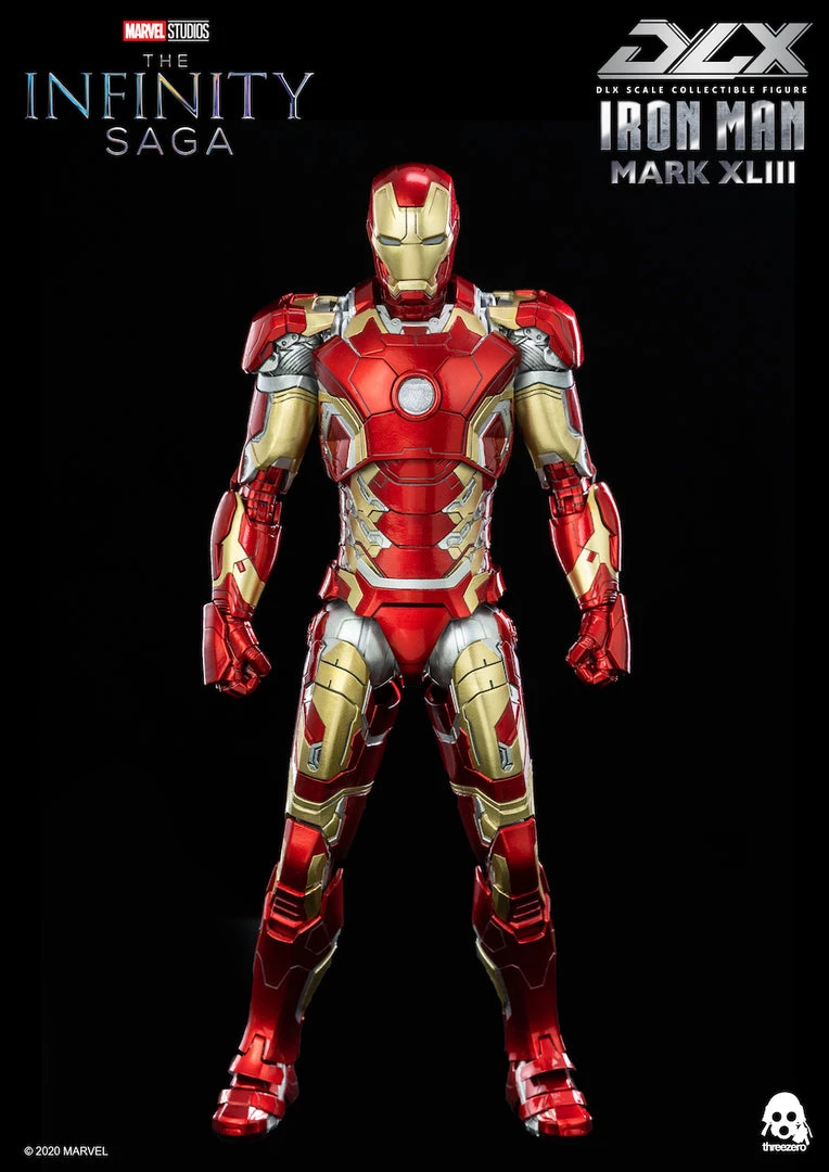 ThreeZero - Avengers - Infinity Saga DLX Iron Man Mark 43 1/12 Scale Comics 3 ThreeZero - Avengers - Infinity Saga DLX Iron Man Mark 43 1/12 Scale Comics