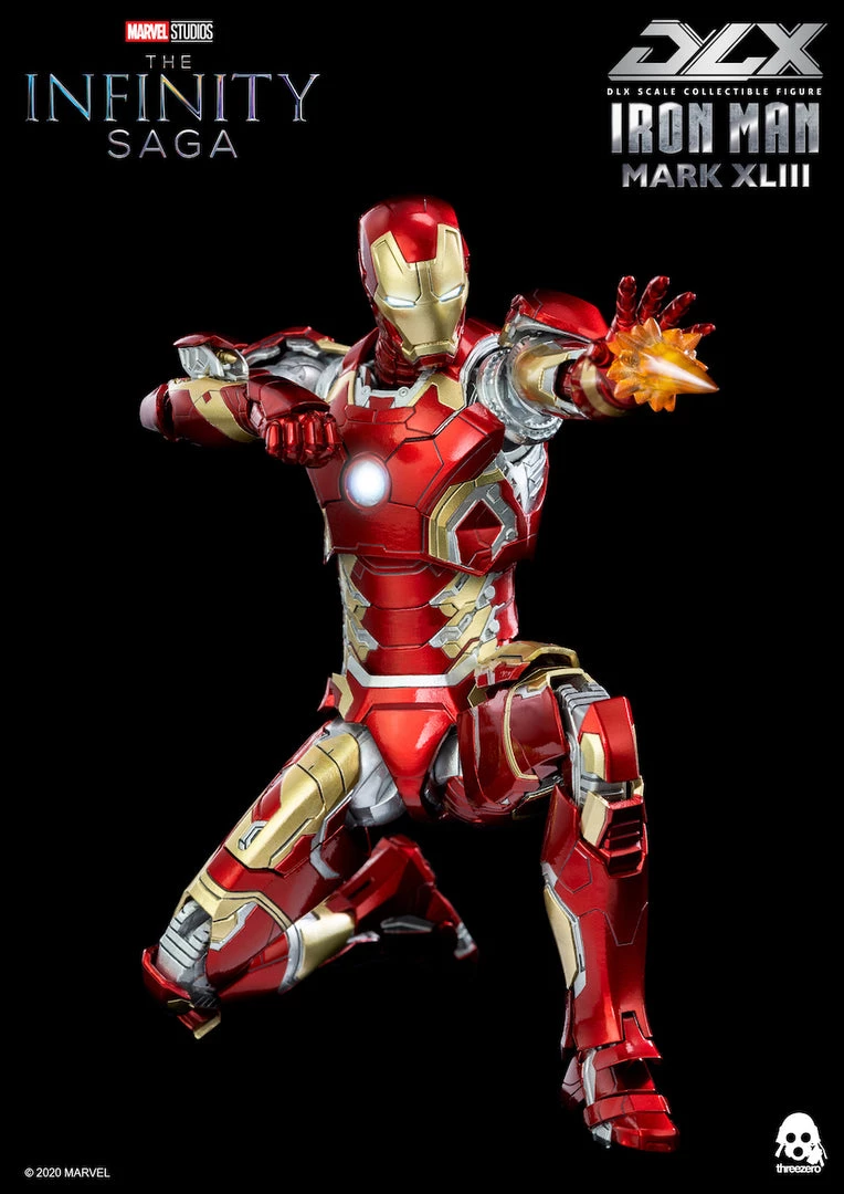 ThreeZero - Avengers - Infinity Saga DLX Iron Man Mark 43 1/12 Scale Comics 6 ThreeZero - Avengers - Infinity Saga DLX Iron Man Mark 43 1/12 Scale Comics