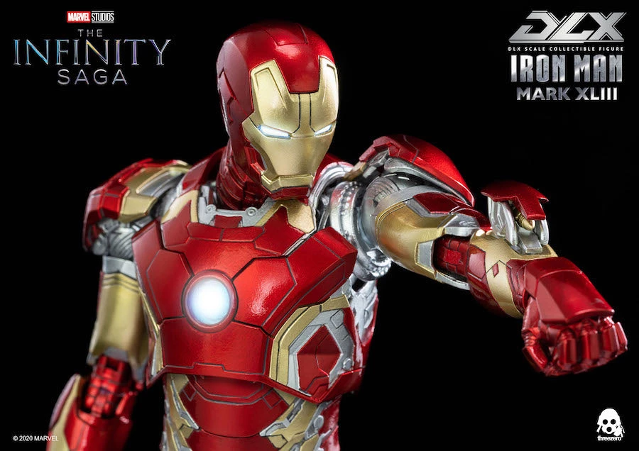 ThreeZero - Avengers - Infinity Saga DLX Iron Man Mark 43 1/12 Scale Comics 8 ThreeZero - Avengers - Infinity Saga DLX Iron Man Mark 43 1/12 Scale Comics