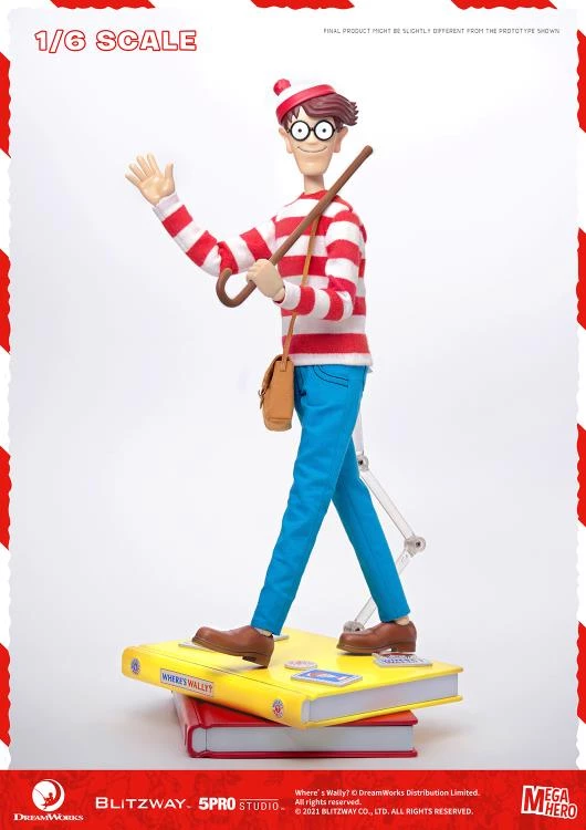 Blitzway Where's Waldo? MEGAHERO Waldo 1/6 Scale Figure (With Bonus) 4 Blitzway Where's Waldo? MEGAHERO Waldo 1/6 Scale Figure (With Bonus)