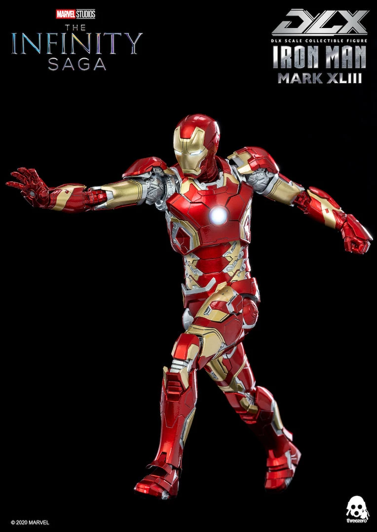 ThreeZero - Avengers - Infinity Saga DLX Iron Man Mark 43 1/12 Scale Comics 9 ThreeZero - Avengers - Infinity Saga DLX Iron Man Mark 43 1/12 Scale Comics