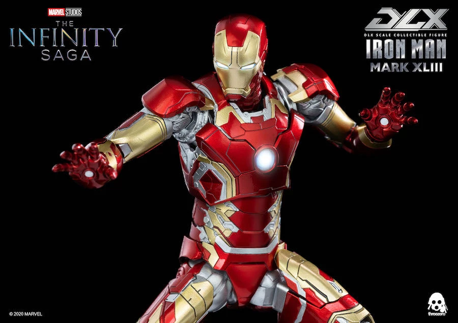 ThreeZero - Avengers - Infinity Saga DLX Iron Man Mark 43 1/12 Scale Comics 10 ThreeZero - Avengers - Infinity Saga DLX Iron Man Mark 43 1/12 Scale Comics