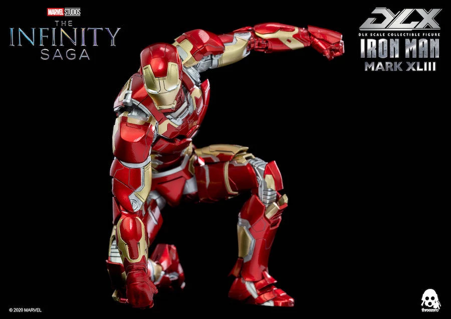 ThreeZero - Avengers - Infinity Saga DLX Iron Man Mark 43 1/12 Scale Comics 11 ThreeZero - Avengers - Infinity Saga DLX Iron Man Mark 43 1/12 Scale Comics
