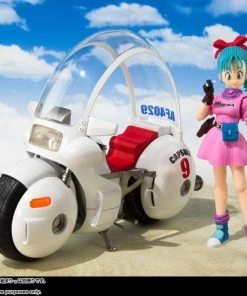 Bandai S.H. Figuarts Dragon Ball - Bulma's Capsule No. 9 Bike Anime