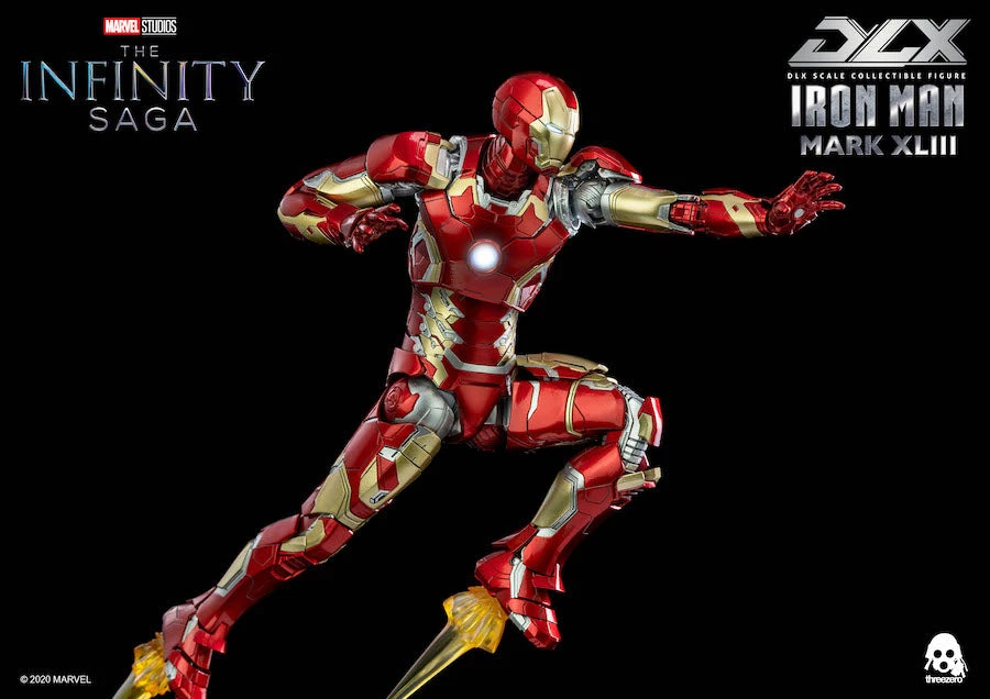 ThreeZero - Avengers - Infinity Saga DLX Iron Man Mark 43 1/12 Scale Comics 15 ThreeZero - Avengers - Infinity Saga DLX Iron Man Mark 43 1/12 Scale Comics