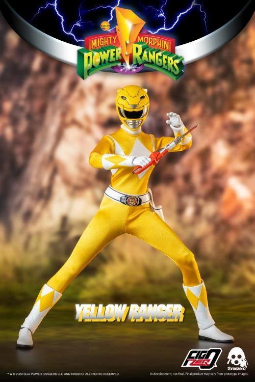 Threezero 1/6 Scale Figure - Mighty Morphin Power Rangers - Yellow Ranger 7 Threezero 1/6 Scale Figure - Mighty Morphin Power Rangers - Yellow Ranger