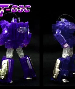 Transformers Fans Toys FT-03C Purple Quake Wave Clear Version - LE500