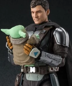 Bandai The Mandalorian S.H.Figuarts The Mandalorian And Grogu Figure Set