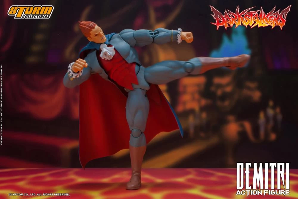 Storm Collectibles - Darkstalkers Demitri Maximoff 1/12 Scale Figure Video Games 9 Storm Collectibles - Darkstalkers Demitri Maximoff 1/12 Scale Figure Video Games
