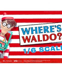 Cheap ToyDojo Store 16 Blitzway Where's Waldo? MEGAHERO Waldo 1/6 Scale Figure (With Bonus)