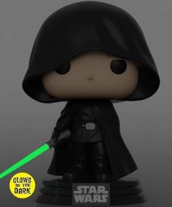 Funko Pop! - Star Wars: The Mandalorian - Luke Skywalker Glow In The Dark Exclusive
