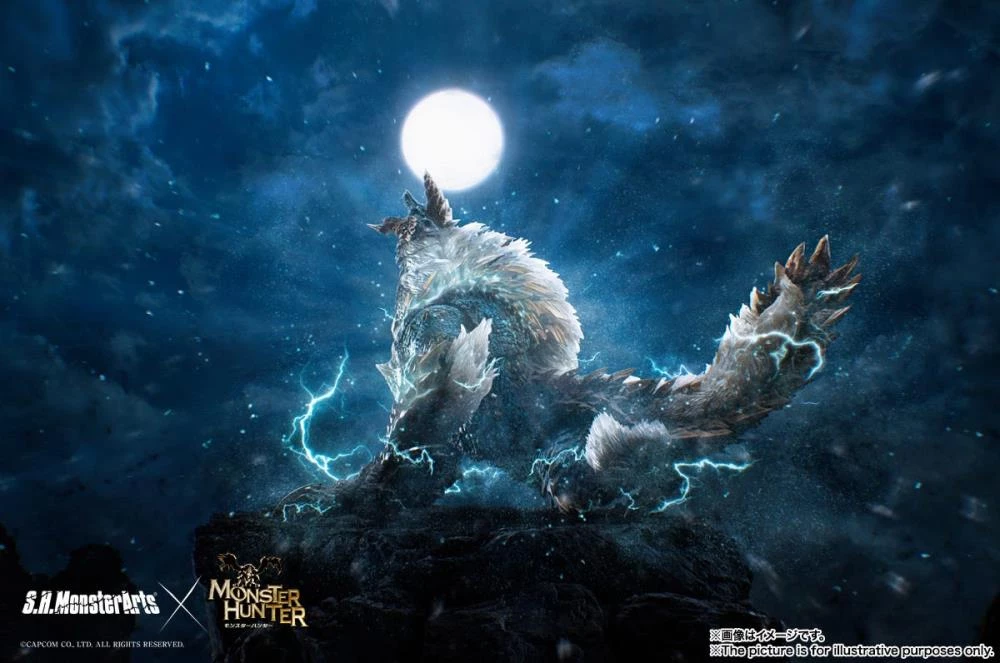 Bandai S.H. MonsterArts - Monster Hunter World Iceborne - Zinogre Anime 3 Bandai S.H. MonsterArts - Monster Hunter World Iceborne - Zinogre Anime