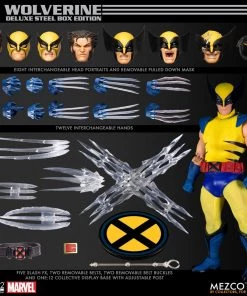 Mezco Toyz One:12 Collective Marvel - Wolverine - Deluxe Steel Box Edition