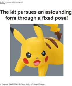 Pikachu (Battle Ver.) - Bandai Pokémon Quick Model Kit