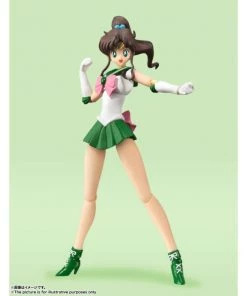 Bandai S.H. Figuarts Sailor Moon - Sailor Jupiter - Animation Color Edition "Pretty Guardian Sailor Moon" Anime