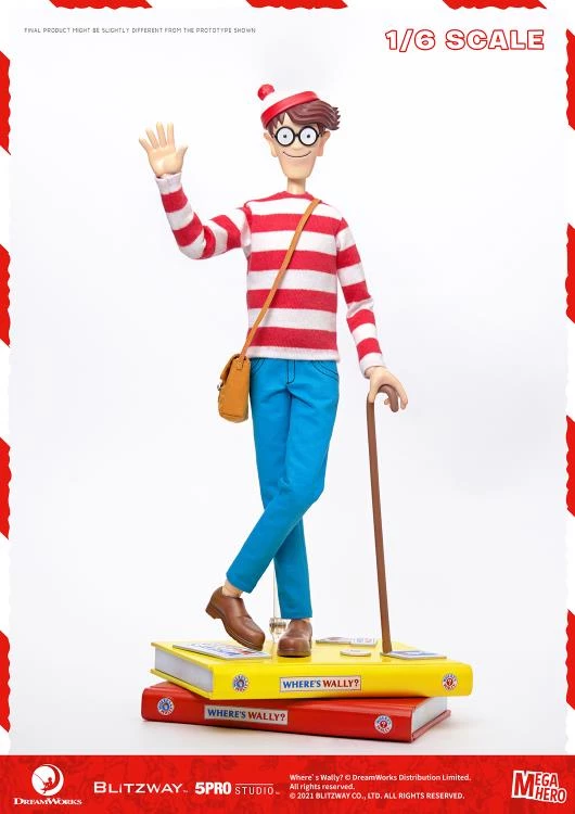 Blitzway Where's Waldo? MEGAHERO Waldo 1/6 Scale Figure (With Bonus) 9 Blitzway Where's Waldo? MEGAHERO Waldo 1/6 Scale Figure (With Bonus)