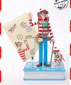 Blitzway Where's Waldo? MEGAHERO Waldo 1/12 Scale Deluxe Figure 41 Blitzway Where's Waldo? MEGAHERO Waldo 1/12 Scale Deluxe Figure