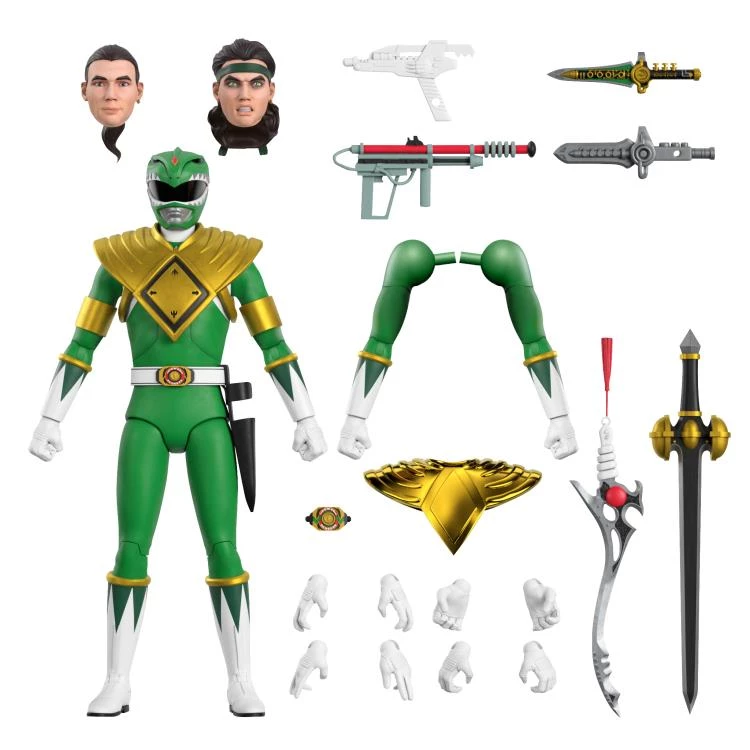 Super 7 Pre-Orders Mighty Morphin Power Rangers Ultimates Green Ranger 4 Super 7 Pre-Orders Mighty Morphin Power Rangers Ultimates Green Ranger