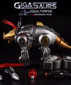 GigaPower Gigasaur HQ-02 Grassor ( Chrome Version ) 21 GigaPower Gigasaur HQ-02 Grassor ( Chrome Version )