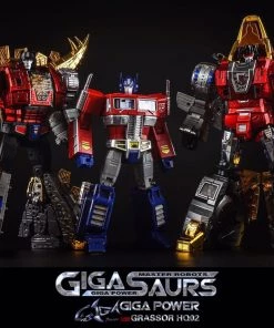 GigaPower Gigasaur HQ-02 Grassor ( Chrome Version ) 23 GigaPower Gigasaur HQ-02 Grassor ( Chrome Version )