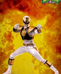 ThreeZero 1/6 Scale Figure - Mighty Morphin Power Rangers - White Ranger