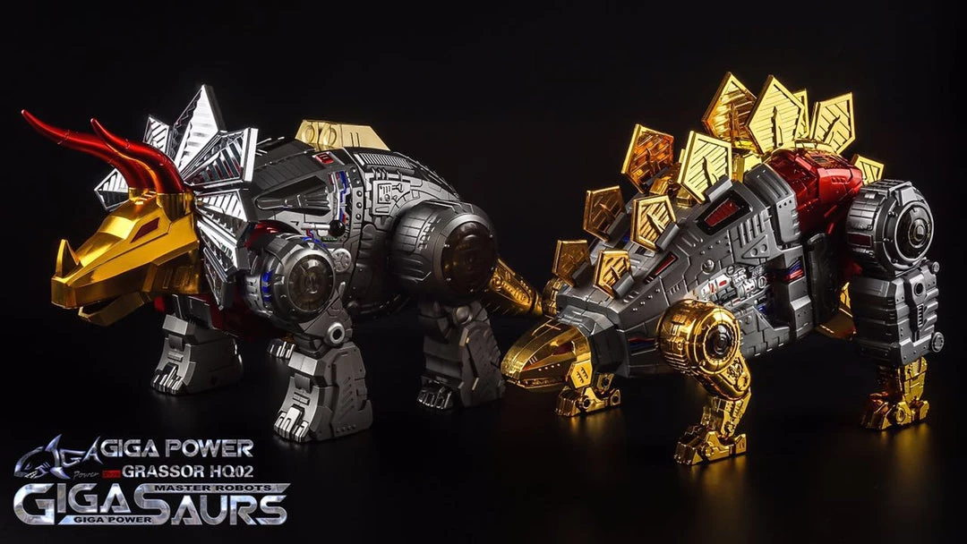 GigaPower Gigasaur HQ-02 Grassor ( Chrome Version ) 7 GigaPower Gigasaur HQ-02 Grassor ( Chrome Version )
