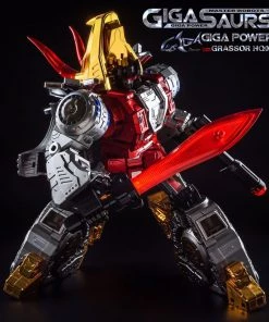 GigaPower Gigasaur HQ-02 Grassor ( Chrome Version ) 26 GigaPower Gigasaur HQ-02 Grassor ( Chrome Version )