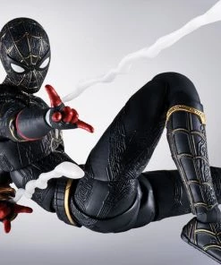 Bandai Spider-Man: No Way Home S.H.Figuarts Spider-Man (Black & Gold Suit) New Arrivals