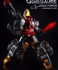 GigaPower Gigasaur HQ-02 Grassor ( Chrome Version ) 25 GigaPower Gigasaur HQ-02 Grassor ( Chrome Version )