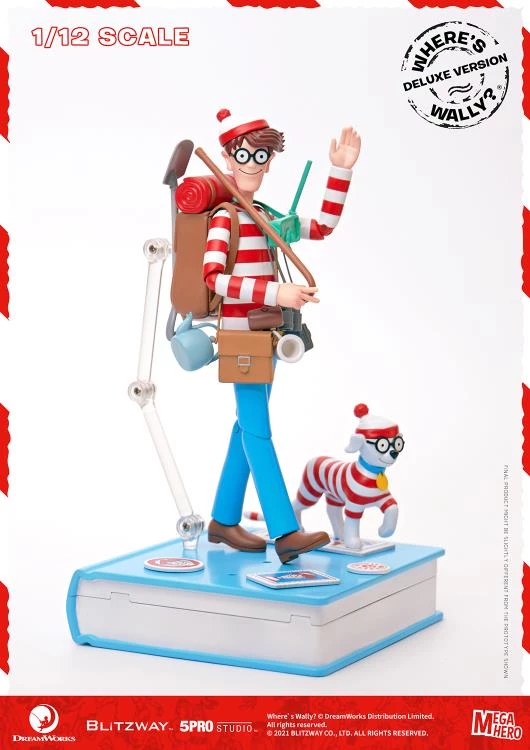 Blitzway Where's Waldo? MEGAHERO Waldo 1/12 Scale Deluxe Figure 6 Blitzway Where's Waldo? MEGAHERO Waldo 1/12 Scale Deluxe Figure