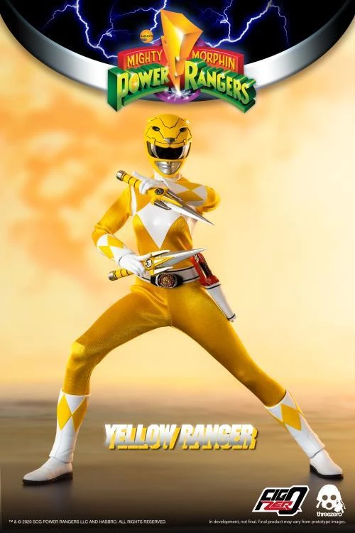 Threezero 1/6 Scale Figure - Mighty Morphin Power Rangers - Yellow Ranger 5 Threezero 1/6 Scale Figure - Mighty Morphin Power Rangers - Yellow Ranger
