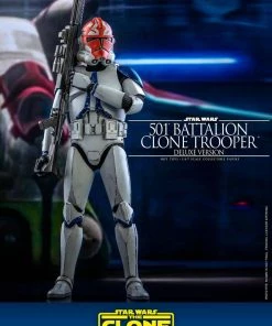 Movies / TV / Sports Hot Toys TV Masterpiece 1/6 Scale Figure - 501st Battalion Clone Trooper - Deluxe (The Clone Wars)