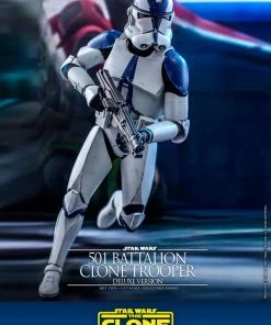 Movies / TV / Sports Hot Toys TV Masterpiece 1/6 Scale Figure - 501st Battalion Clone Trooper - Deluxe (The Clone Wars)