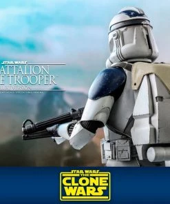 Movies / TV / Sports Hot Toys TV Masterpiece 1/6 Scale Figure - 501st Battalion Clone Trooper - Deluxe (The Clone Wars)