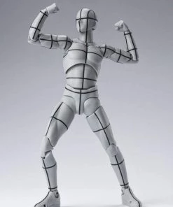 Bandai S.H. Figuarts Body Kun Wireframe (Gray Color Ver.) Anime