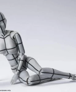 Bandai S.H. Figuarts Body Chan Wireframe (Gray Color Ver.)