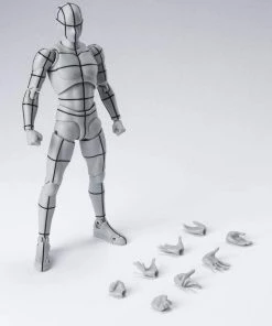 Bandai S.H. Figuarts Body Kun Wireframe (Gray Color Ver.) Anime