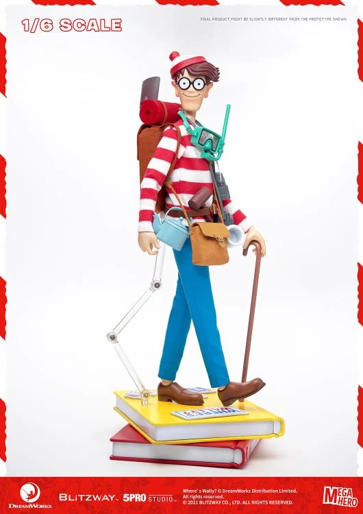 Blitzway Where's Waldo? MEGAHERO Waldo 1/6 Scale Figure (With Bonus) 7 Blitzway Where's Waldo? MEGAHERO Waldo 1/6 Scale Figure (With Bonus)