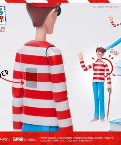 Blitzway Where's Waldo? MEGAHERO Waldo 1/12 Scale Deluxe Figure 34 Blitzway Where's Waldo? MEGAHERO Waldo 1/12 Scale Deluxe Figure