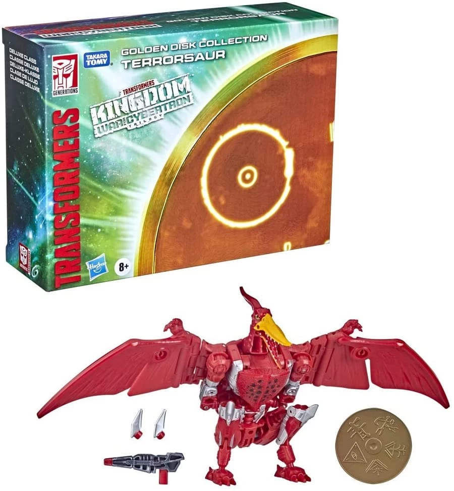 Hasbro Transformers Kingdom Golden Disk Collection Chapter 4 - Terrorsaur 5 Hasbro Transformers Kingdom Golden Disk Collection Chapter 4 - Terrorsaur