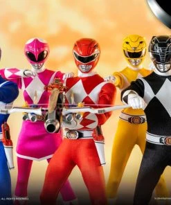 Threezero 1/6 Scale Figure - Mighty Morphin Power Rangers - Core Rangers & Green Ranger 6-Pack