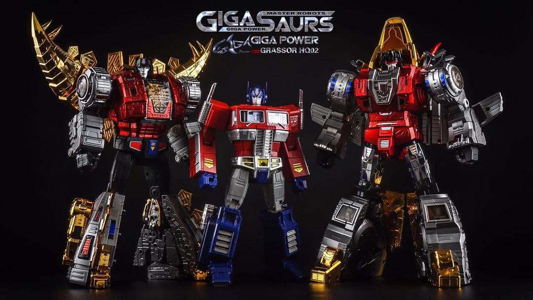 GigaPower Gigasaur HQ-02 Grassor ( Chrome Version ) 16 GigaPower Gigasaur HQ-02 Grassor ( Chrome Version )