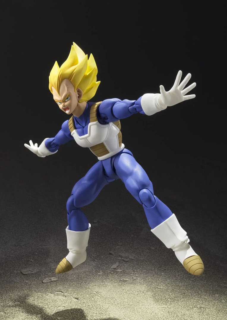 Bandai S.H. Figuarts DragonBall Z Super Saiyan Vegeta 5 Bandai S.H. Figuarts DragonBall Z Super Saiyan Vegeta