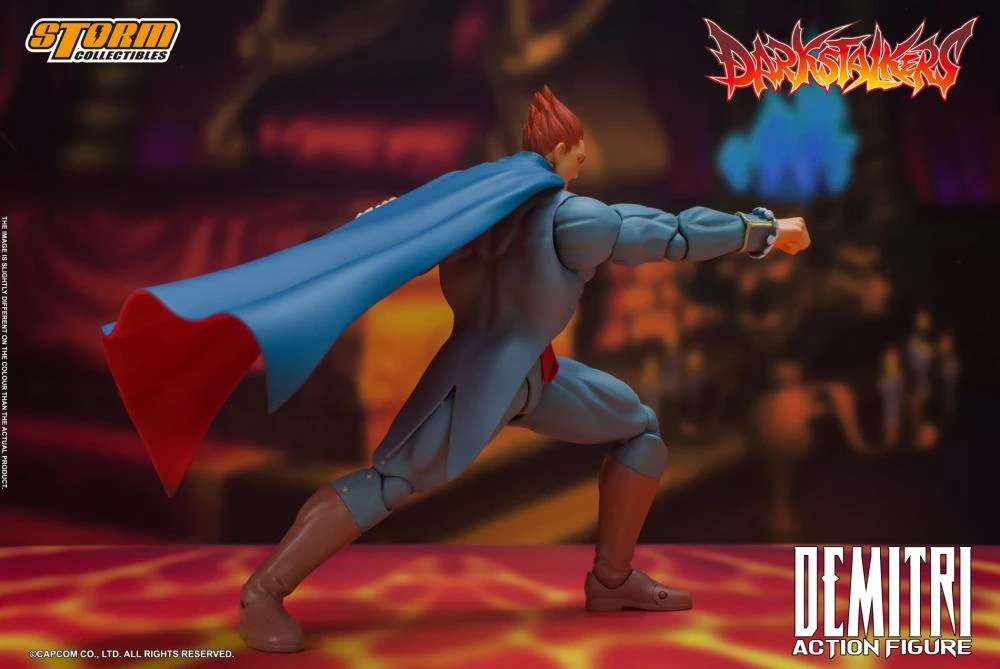 Storm Collectibles - Darkstalkers Demitri Maximoff 1/12 Scale Figure Video Games 10 Storm Collectibles - Darkstalkers Demitri Maximoff 1/12 Scale Figure Video Games