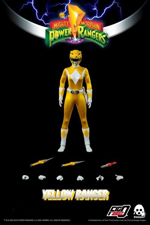 Threezero 1/6 Scale Figure - Mighty Morphin Power Rangers - Yellow Ranger 10 Threezero 1/6 Scale Figure - Mighty Morphin Power Rangers - Yellow Ranger