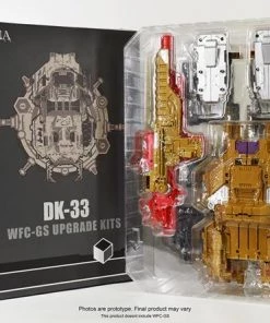 DNA Designs - DK-33 - Upgrade Kit For Black Zarak Transformers