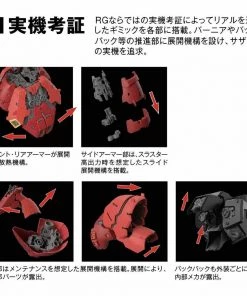 Bandai Anime Gundam #29 RG 1/144 MSN-04 Sazabi