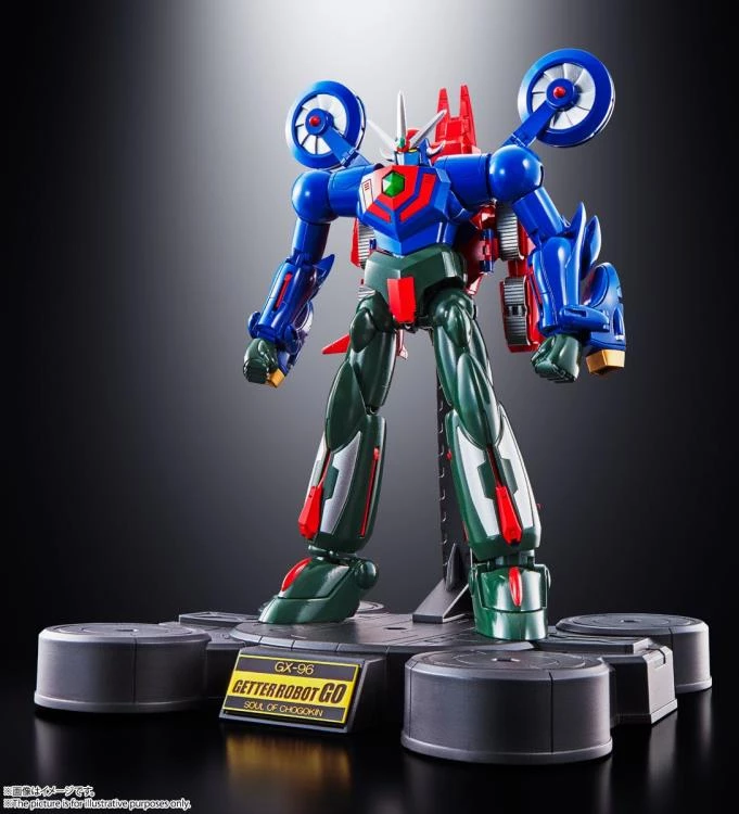 Bandai Soul Of Chogokin - GX-96 - Getter Robot Go New Arrivals 15 Bandai Soul Of Chogokin - GX-96 - Getter Robot Go New Arrivals