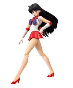 Bandai Anime S.H. Figuarts Sailor Moon - Sailor Mars - Animation Color Edition "Pretty Guardian Sailor Moon"