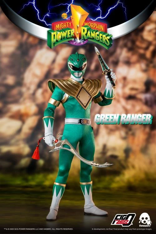 Threezero 1/6 Scale Figure - Mighty Morphin Power Rangers - Green Ranger 6 Threezero 1/6 Scale Figure - Mighty Morphin Power Rangers - Green Ranger